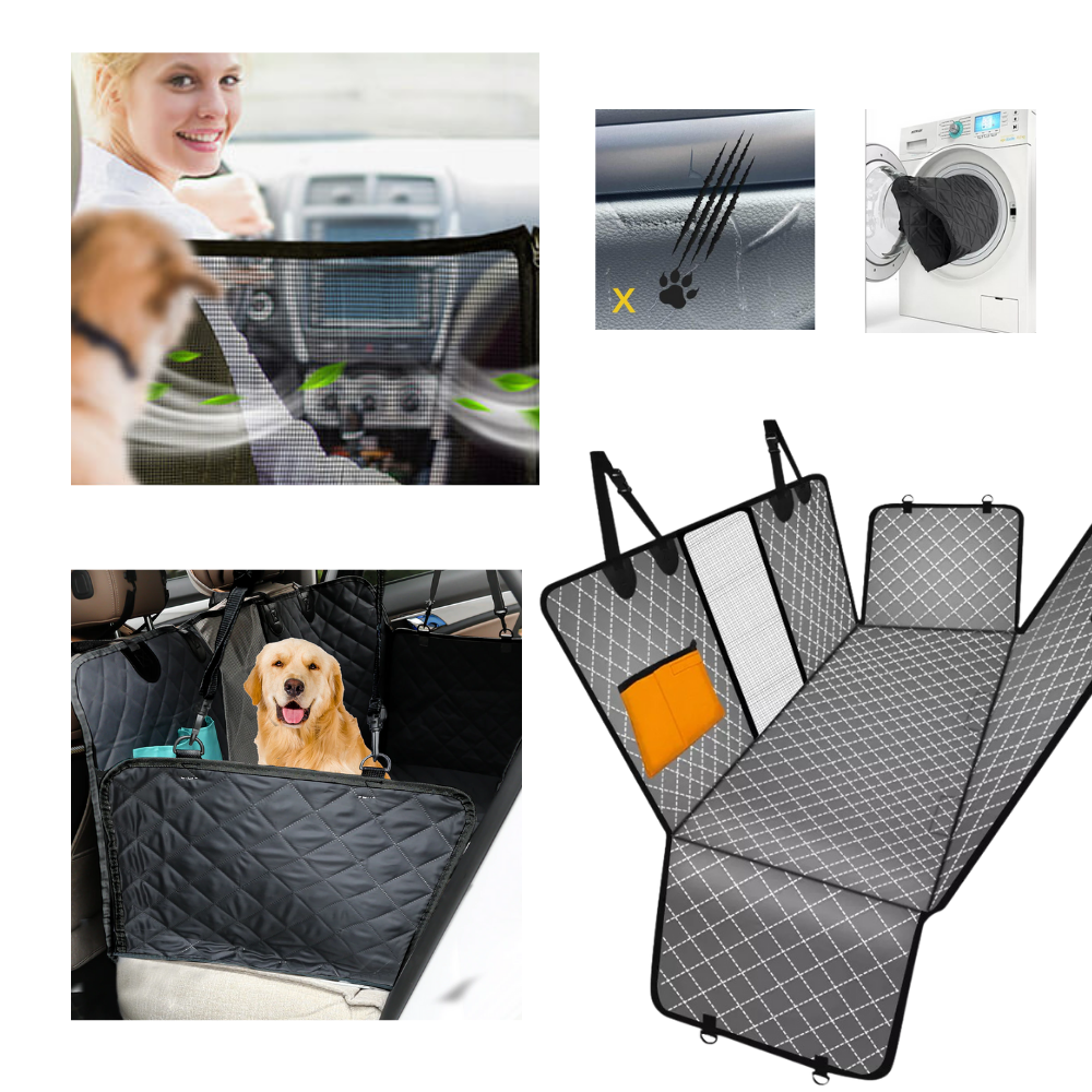 Housse de siège de voiture pour chien