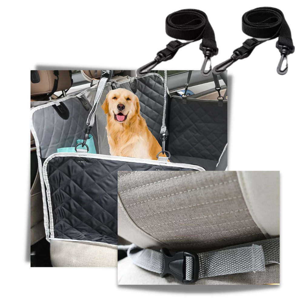 Housse de siège de voiture pour chien