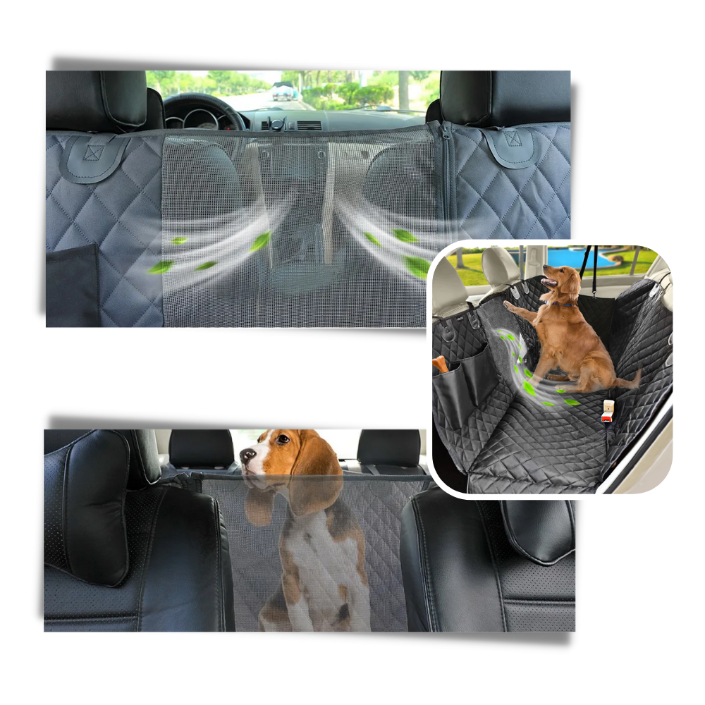 Housse de siège de voiture pour chien