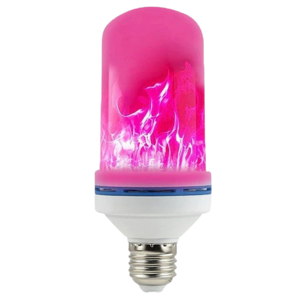 Lampe à flamme LED scintillante