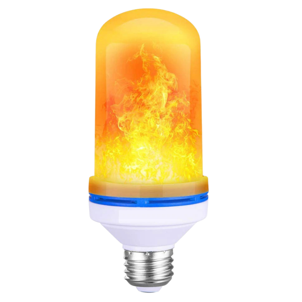 Lampe à flamme LED scintillante