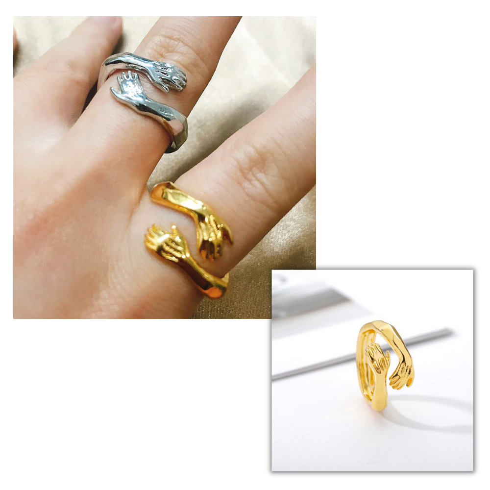 Bague de câlin créative