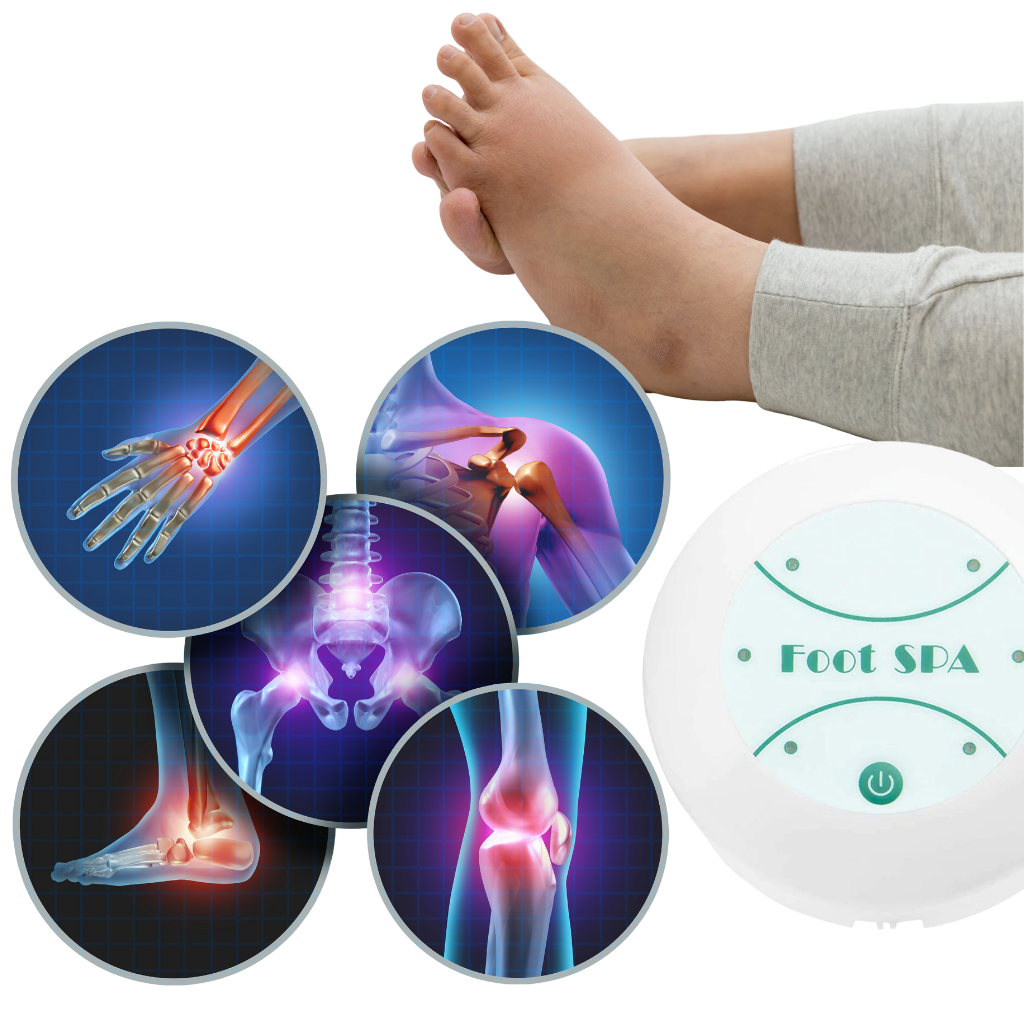 Bain de pieds détox ionique