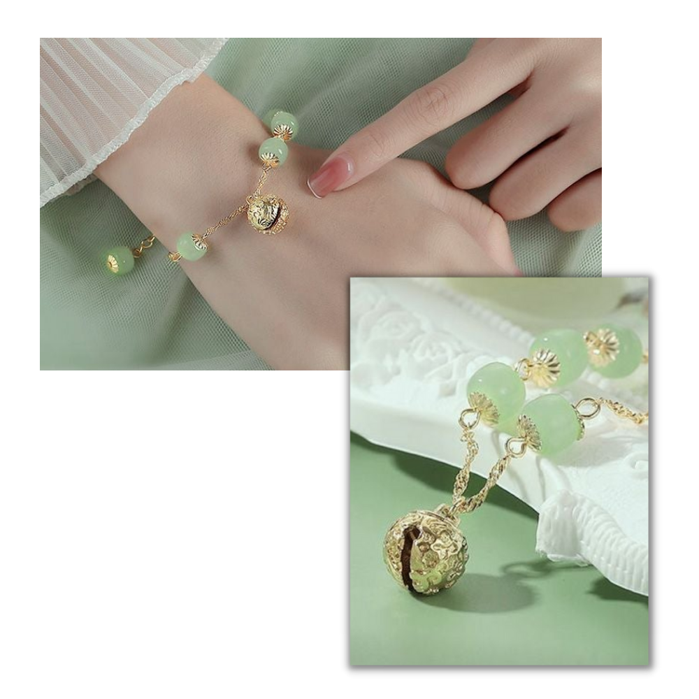 Bracelet à cloche en jade de Hetian