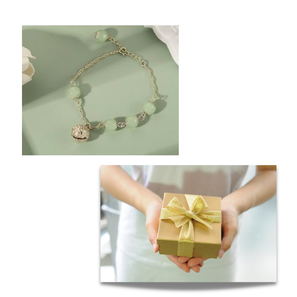 Bracelet à cloche en jade de Hetian