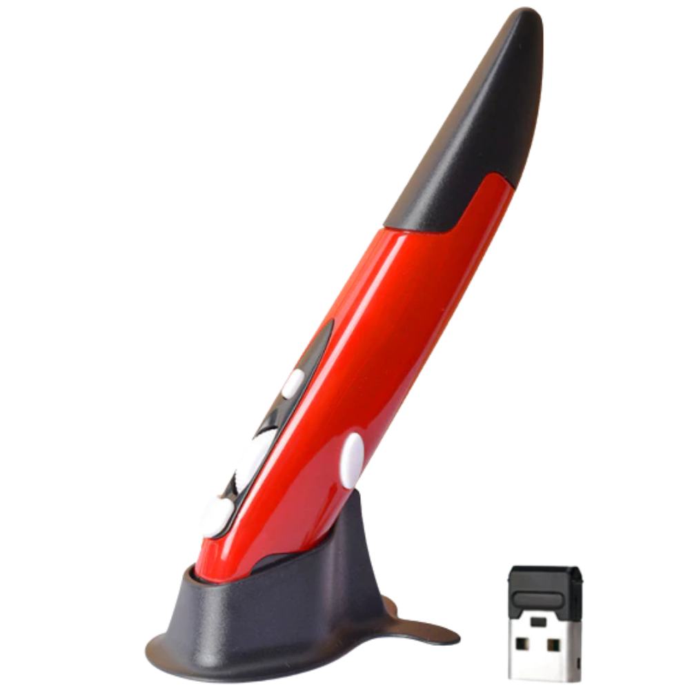 Souris sans fil en forme de stylo