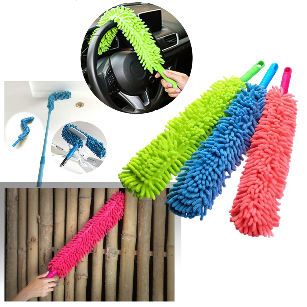 Plumeau flexible en microfibres