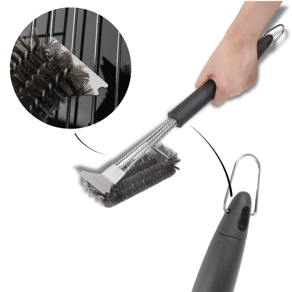 Brosse de nettoyage barbecue