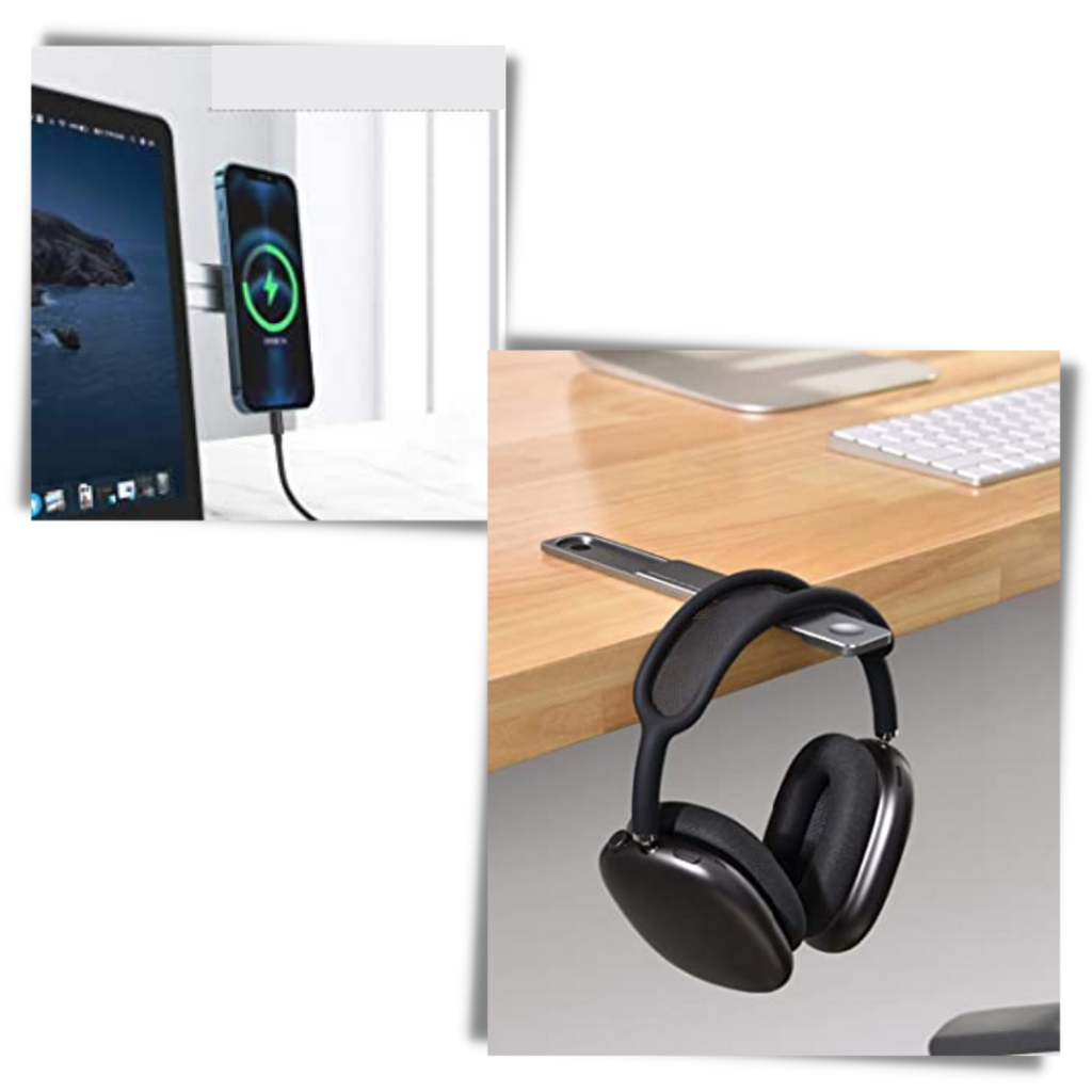 Support réglable multi-usage d'ordinateur portable pour téléphone portable