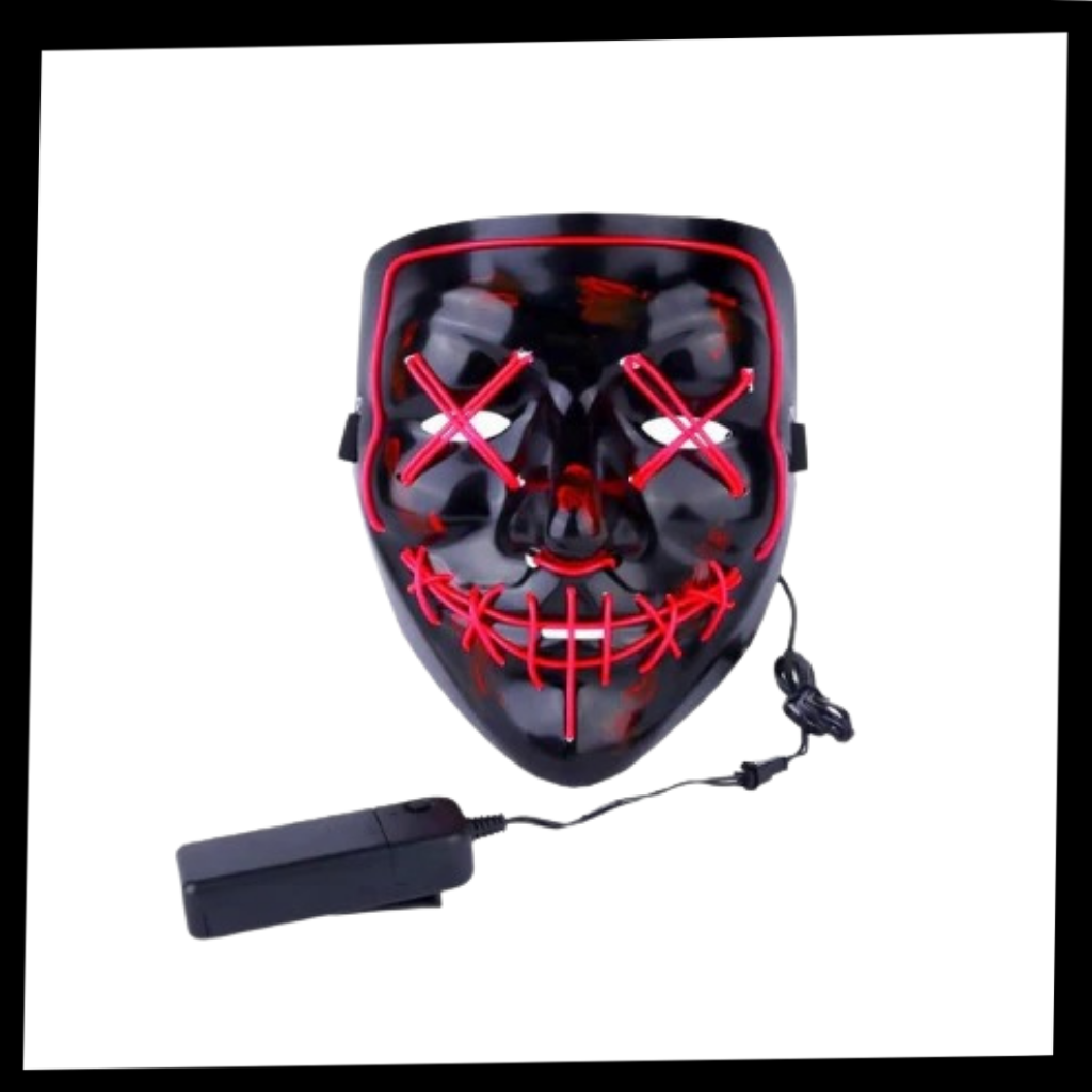 Masque à néon LED