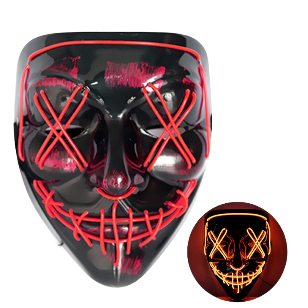 Masque à néon LED