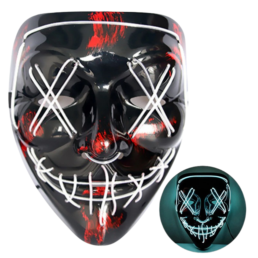 Masque à néon LED