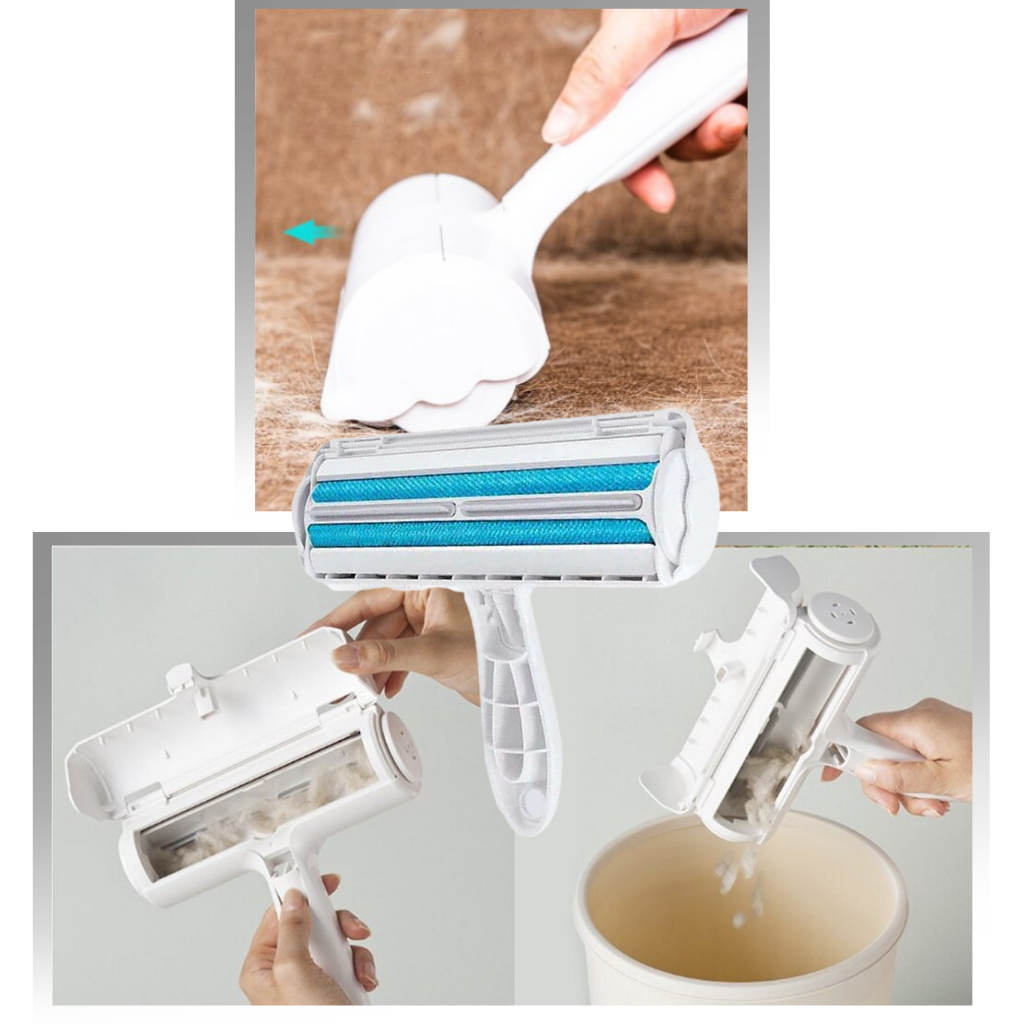 Rouleau anti-poils d'animaux