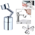 Buse de robinet rotative anti-éclaboussures orientable à 360°