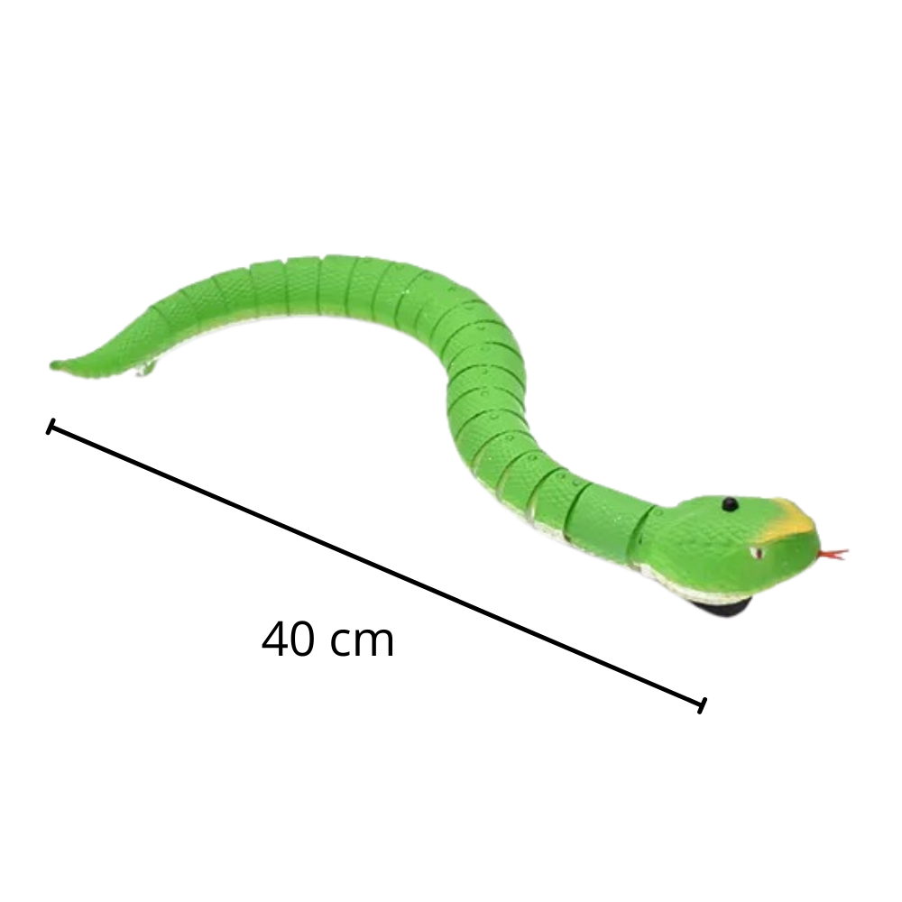 Jouet serpent interactif télécommandé pour chat