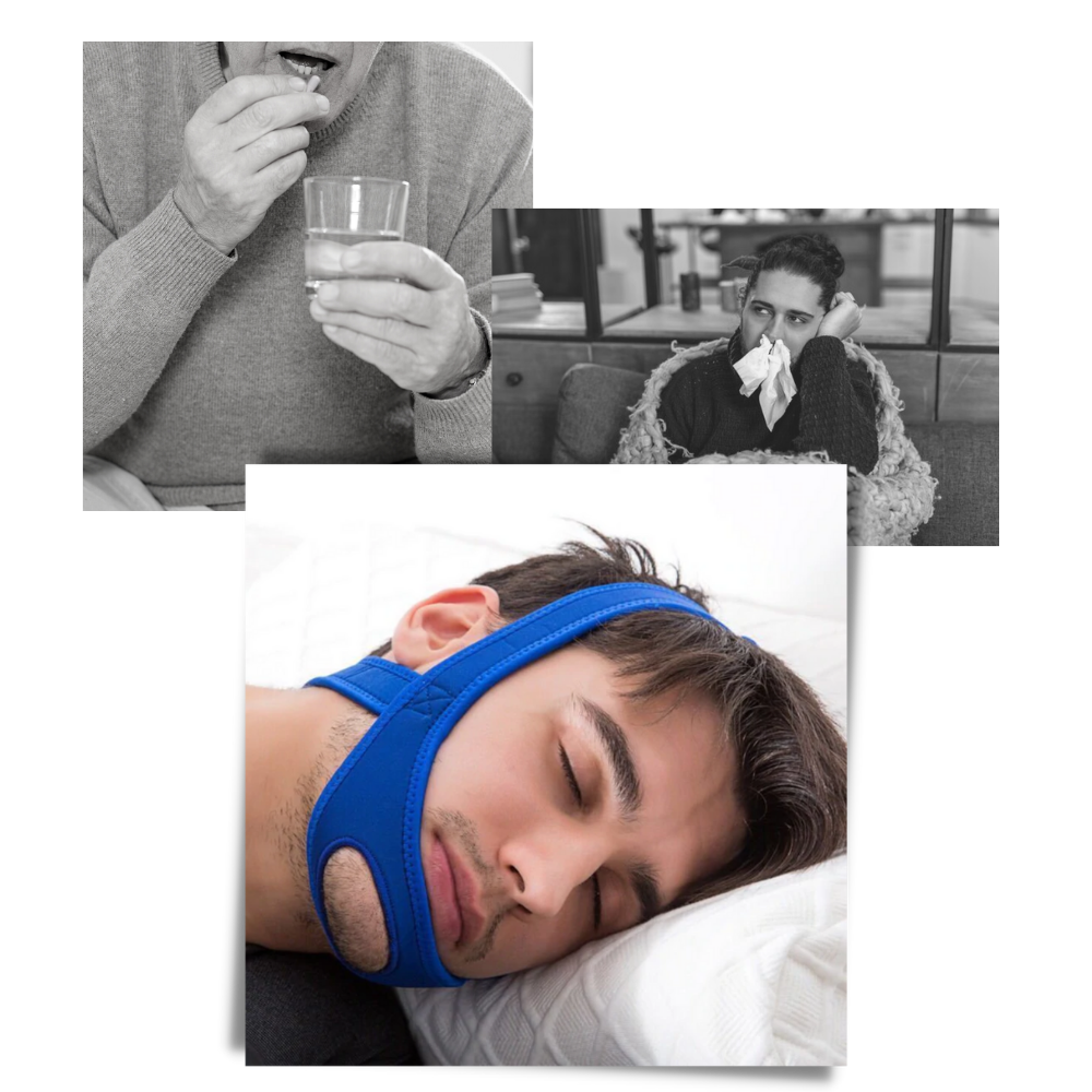 Mentonnière anti-ronflement