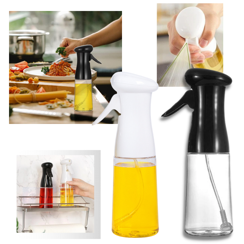 Bouteille de pulvérisation d'huile à pression