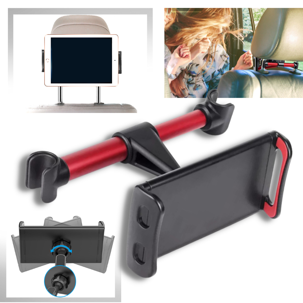 Support de tablette et de téléphone pour siège arrière de voiture