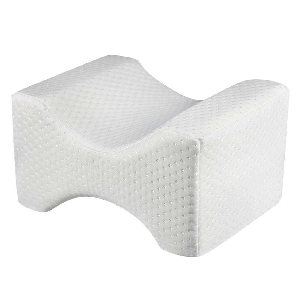 Oreiller en mousse à mémoire de forme pour entre cuisse