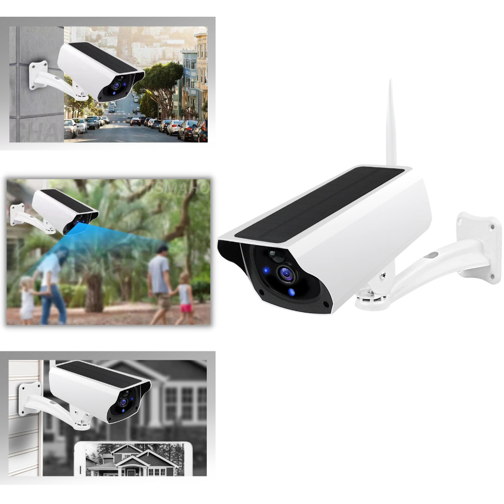Caméra de surveillance solaire