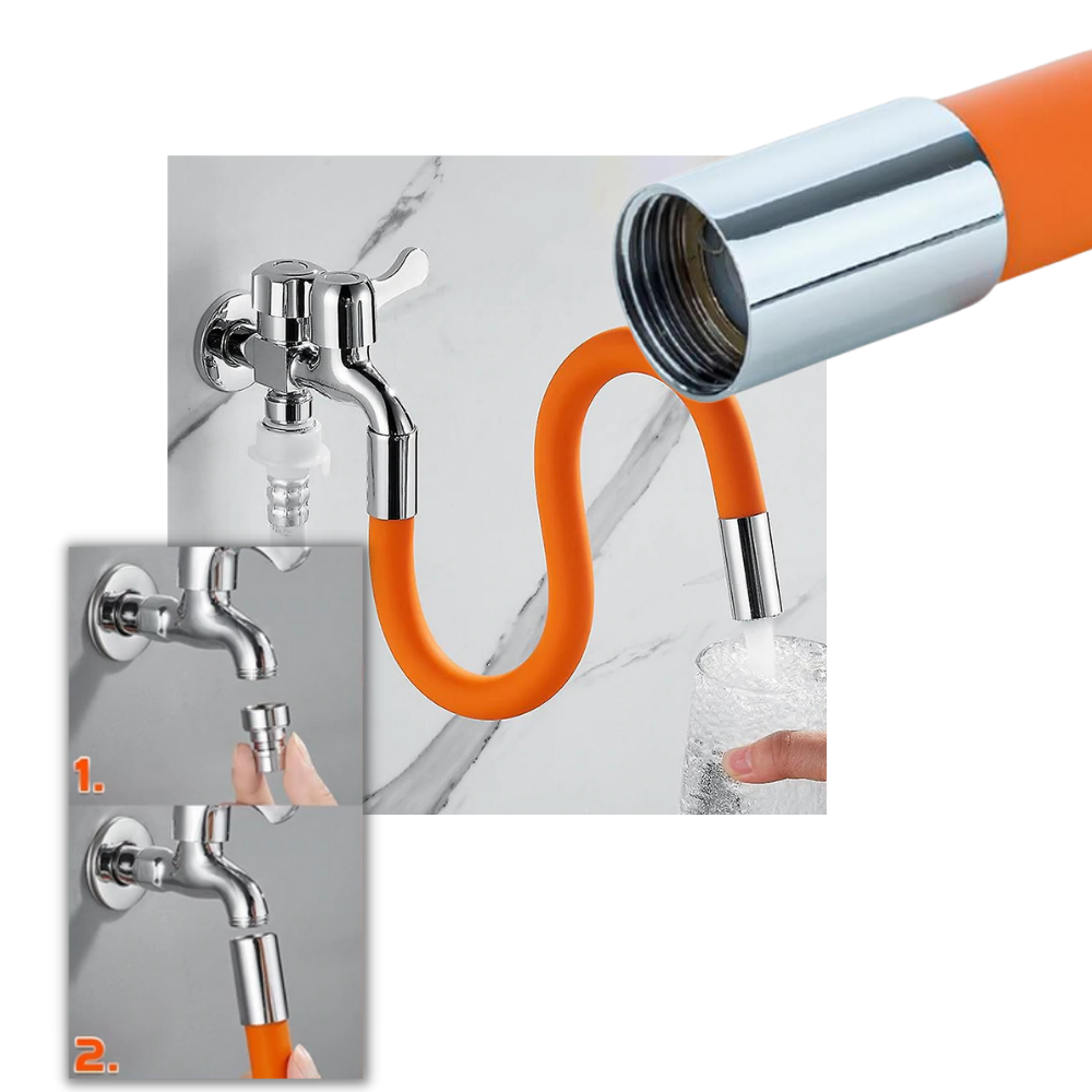 Tuyau flexible d'extension de robinet