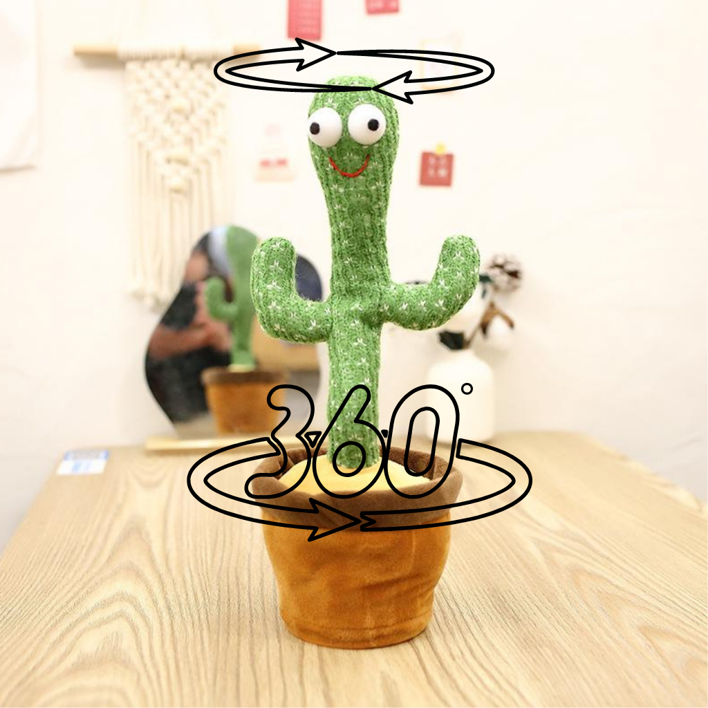 Jouet cactus dansant