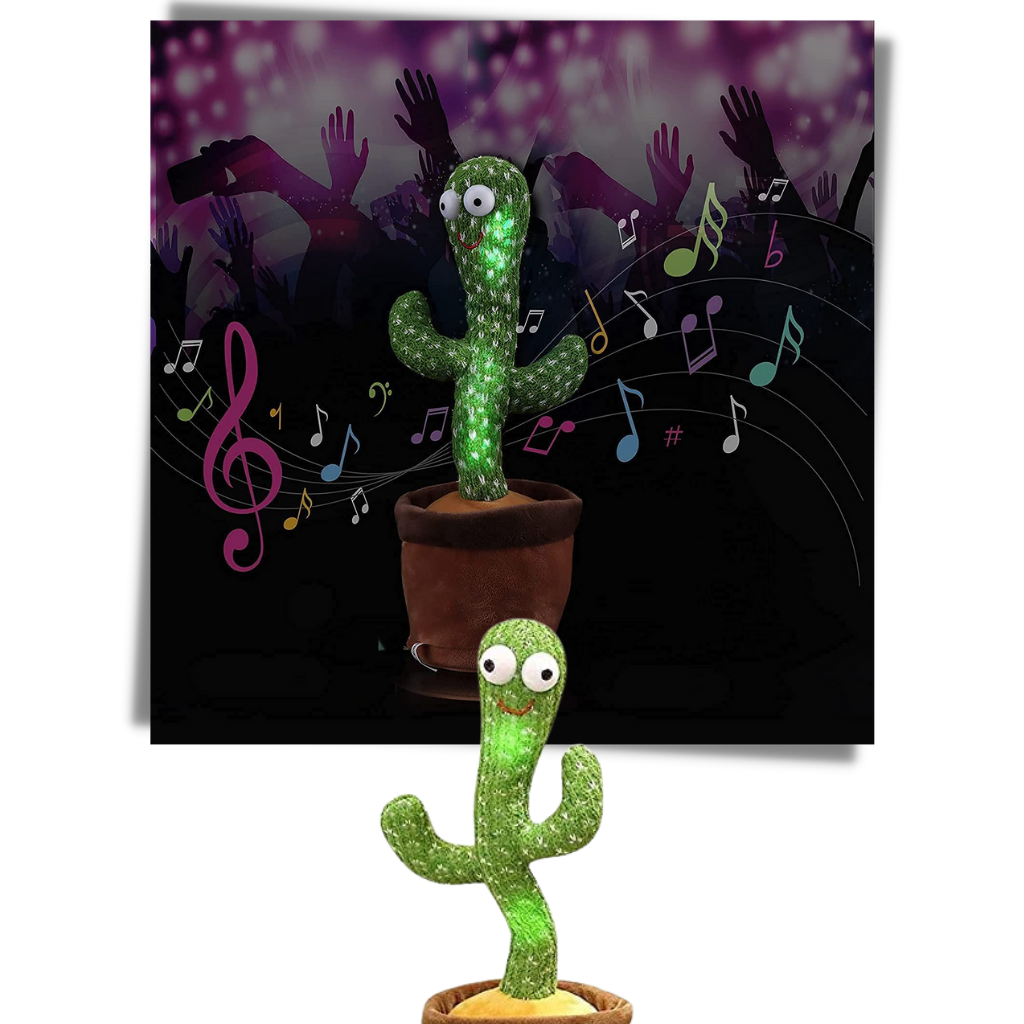 Jouet cactus dansant
