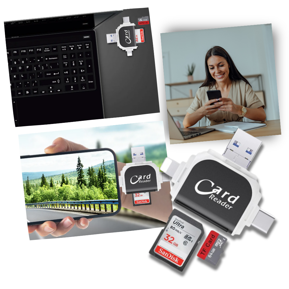 Adaptateur universel de carte SD