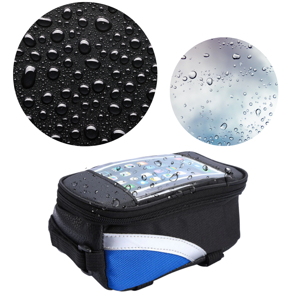 Sacoche imperméable pour téléphone à fixer sur un vélo