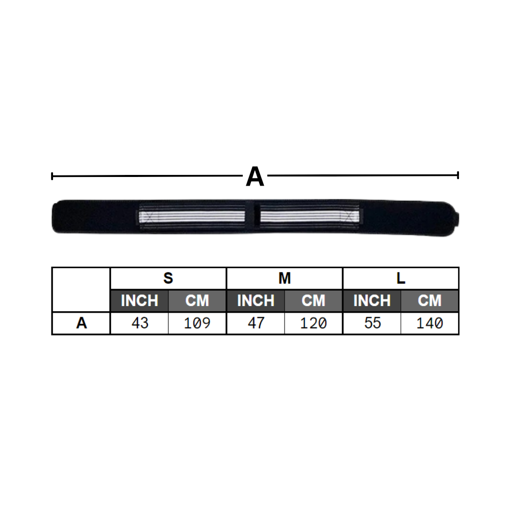 Ceinture dorsale réglable