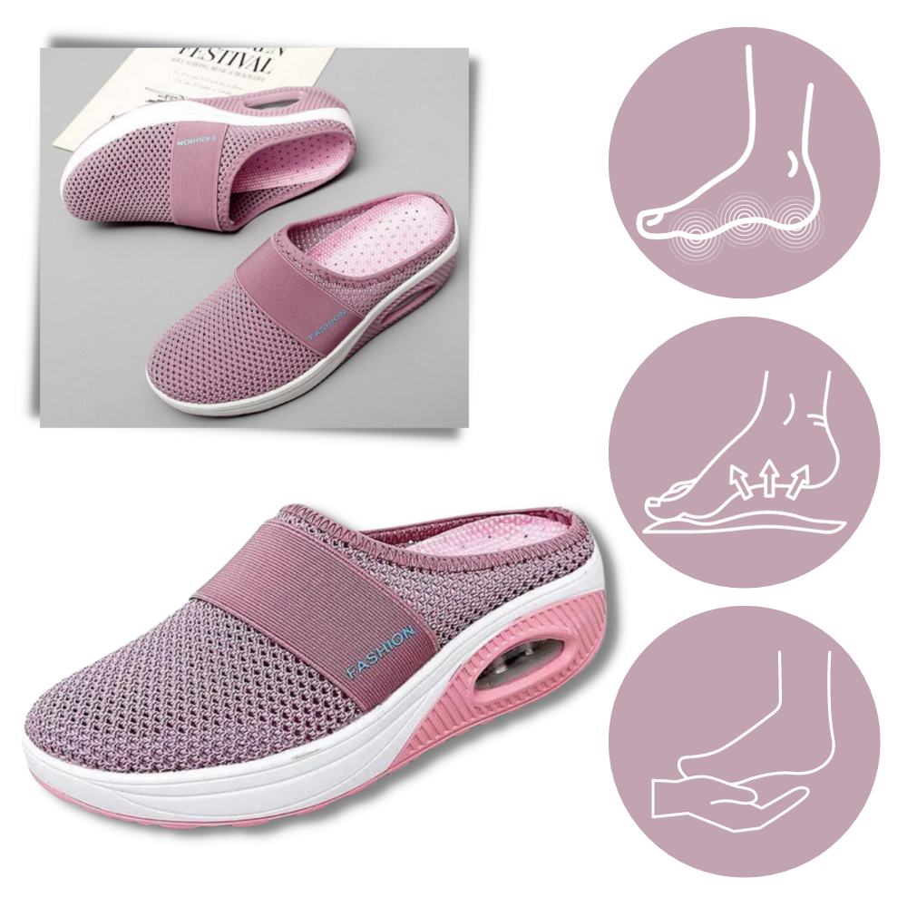 Chaussures à coussin d'air pour diabétiques