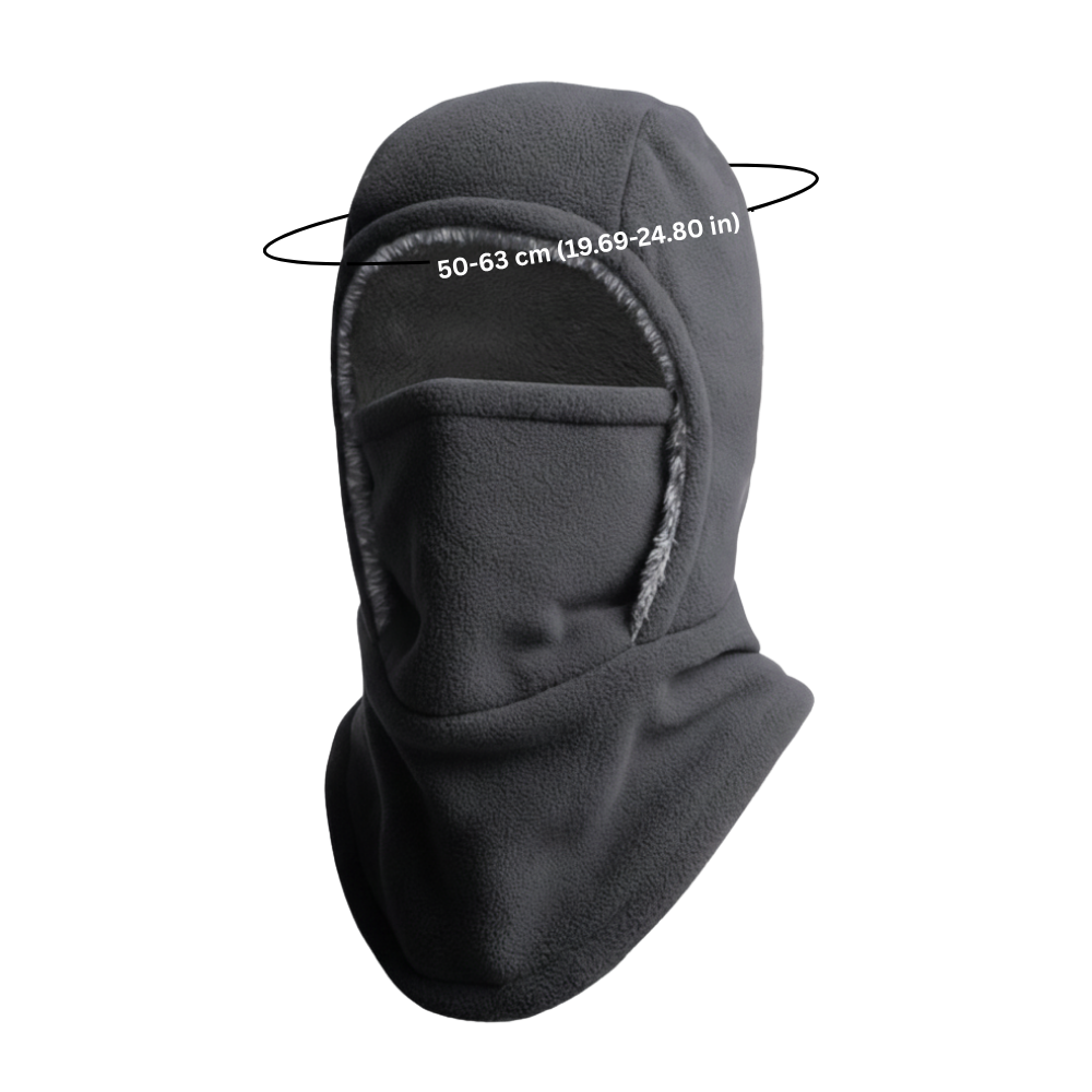 Cagoule intégrale de ski coupe-vent