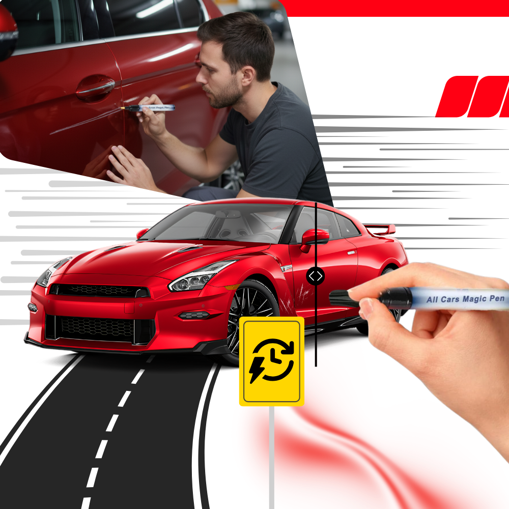 Stylo réparation de rayures pour voiture