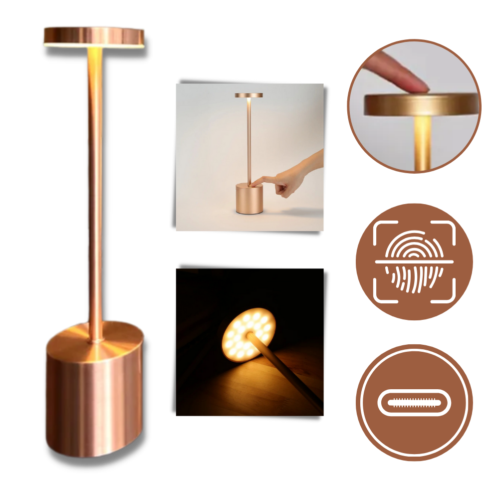 Lampe de table rechargeable sans fil