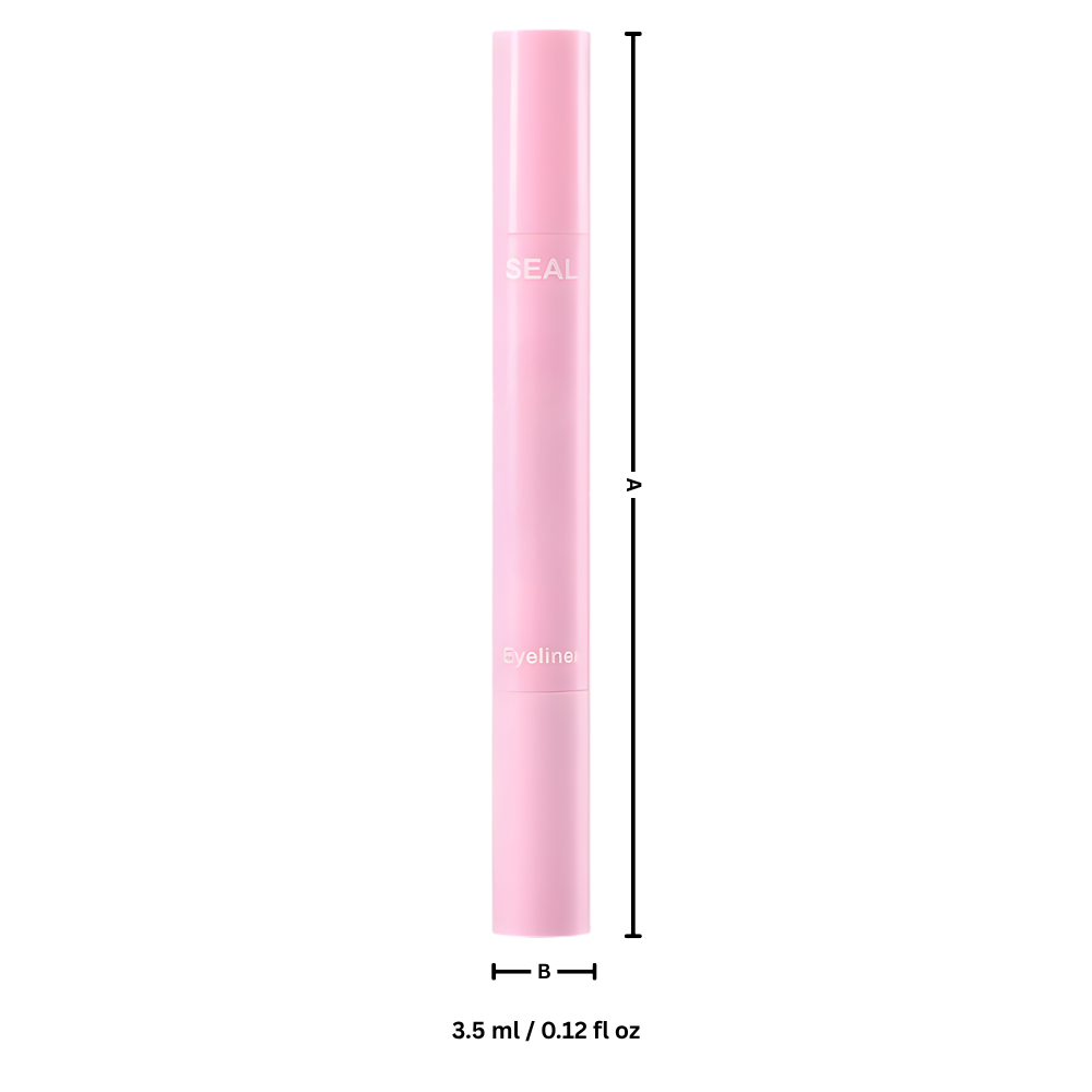 Eyeliner double têtes avec tampons de motifs