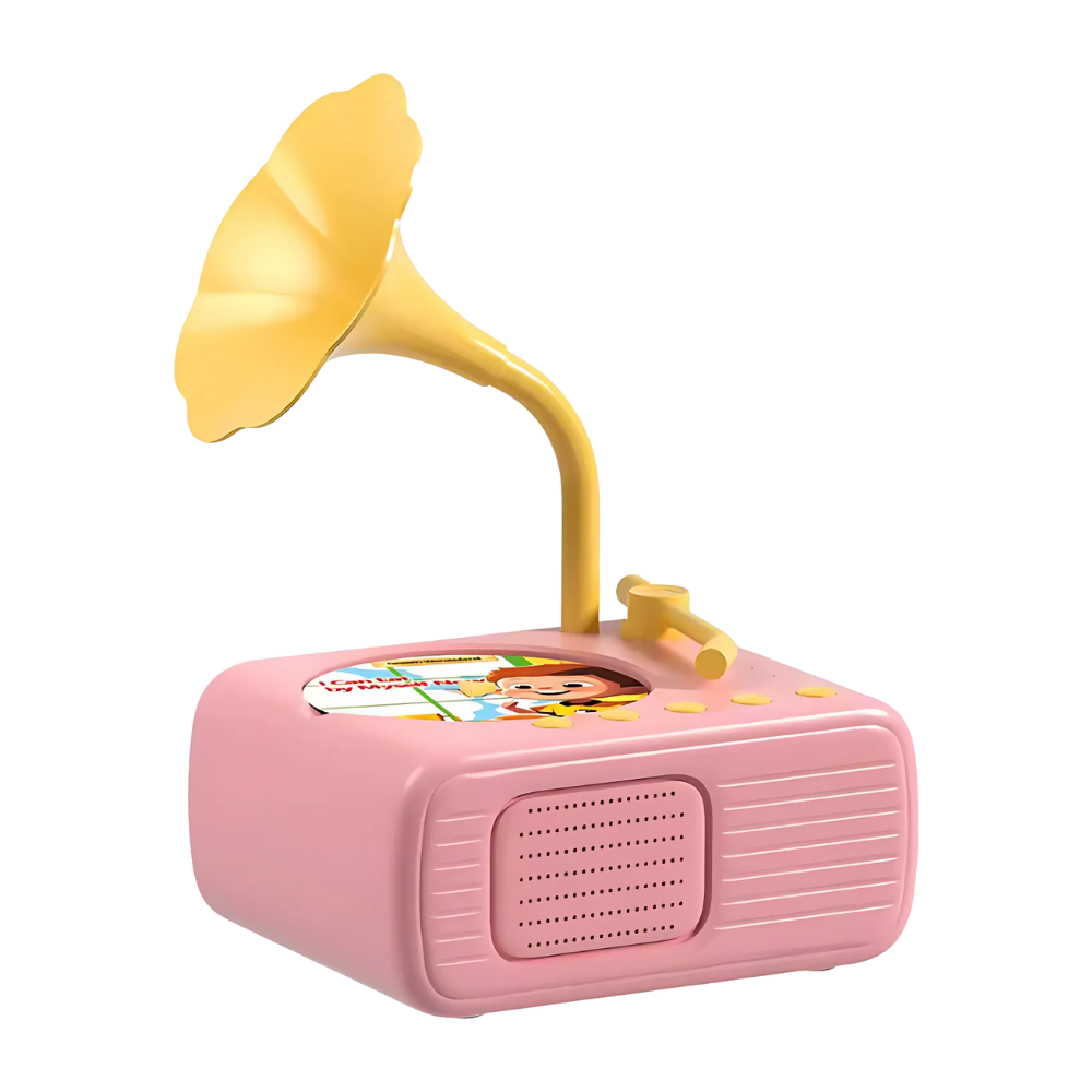Jouet éducatif gramophone rétro