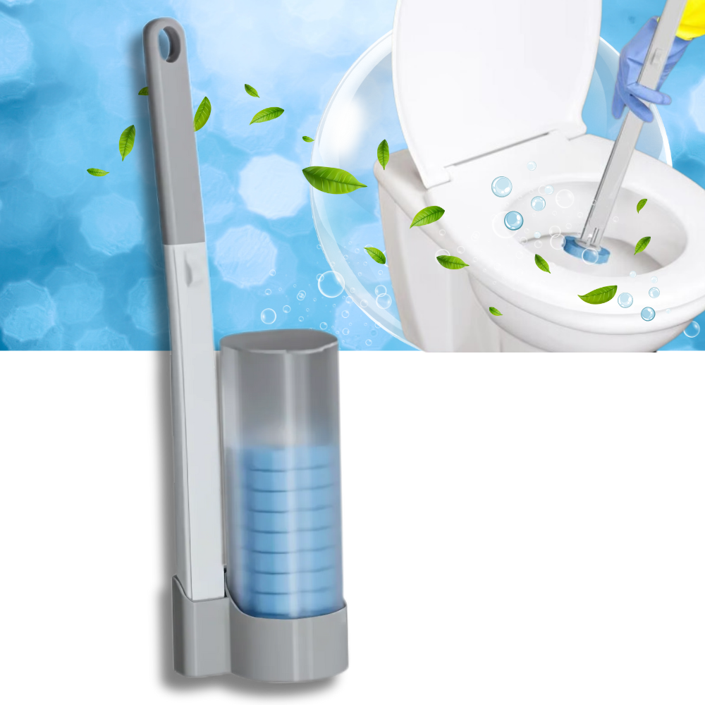 Brosse de toilette jetable pour un nettoyage efficace