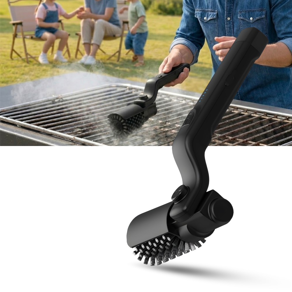 Brosse sans fil pour barbecue