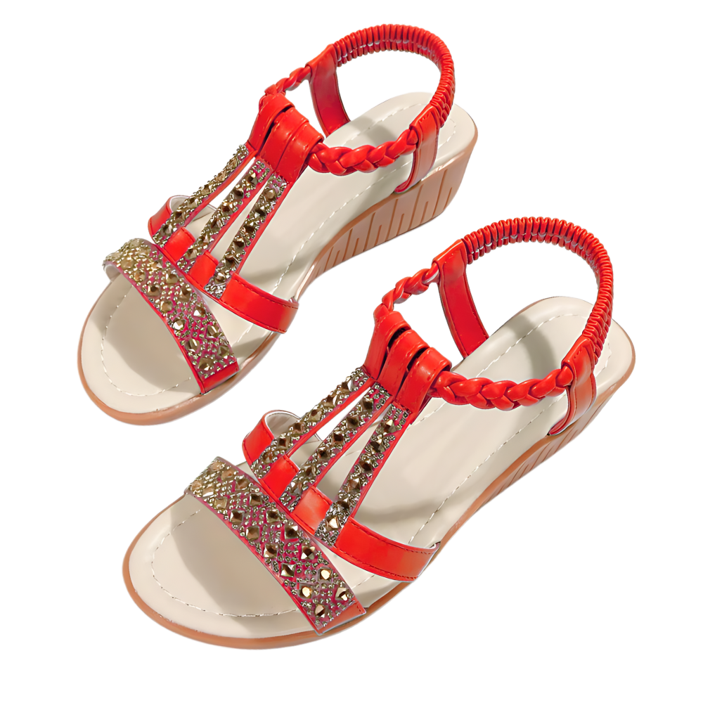 Sandales orthopédiques élégantes bohème