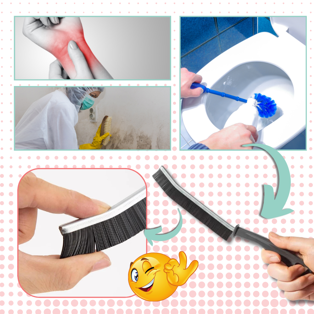Brosse à coulis souple et ergonomique
