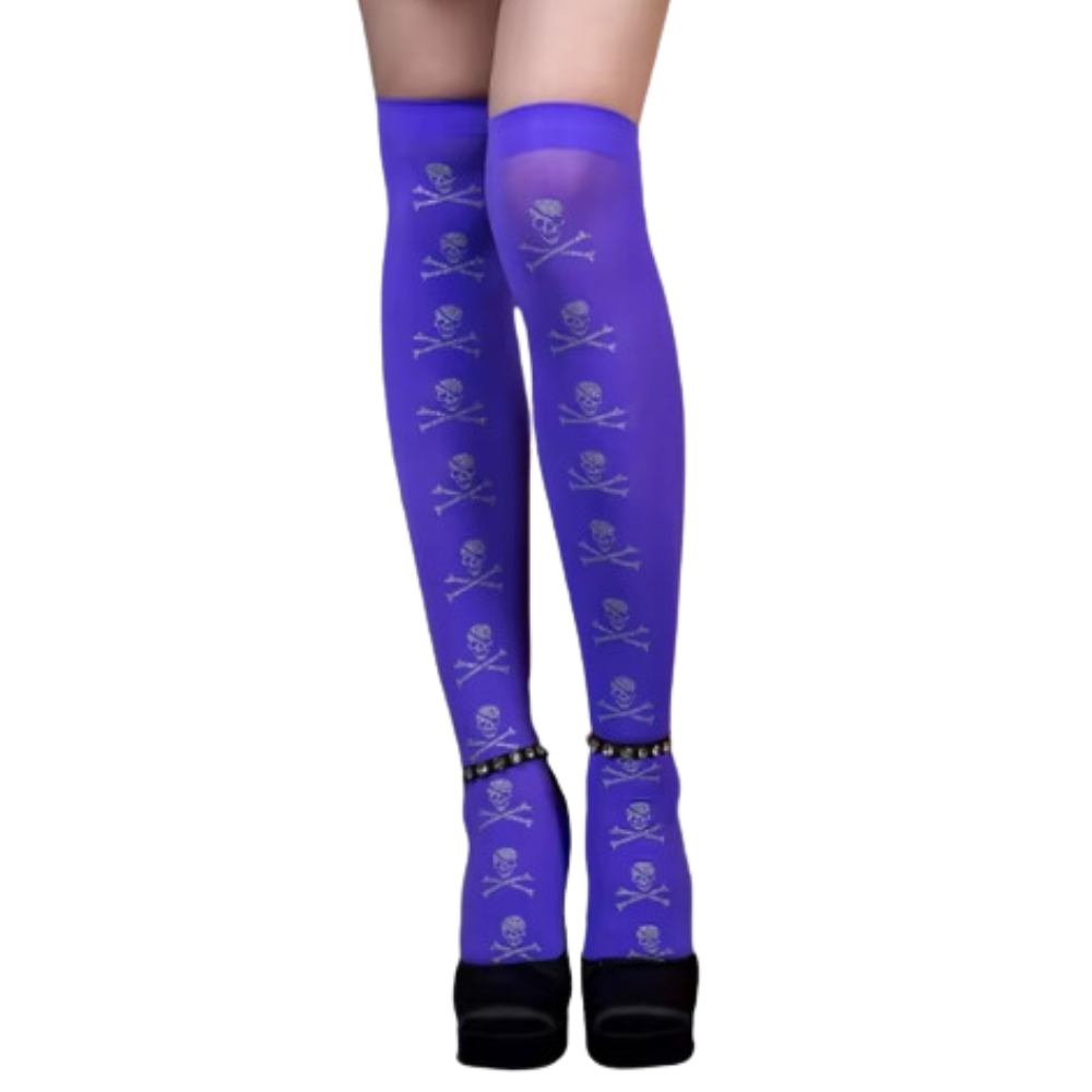 Chaussettes de compression aux motifs festifs d'Halloween