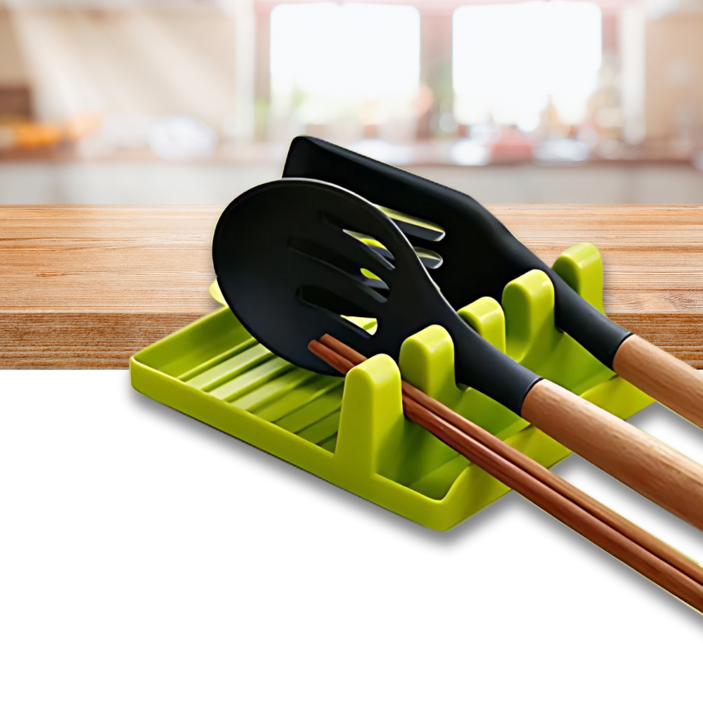 Support de spatules antidérapant à quatre emplacements