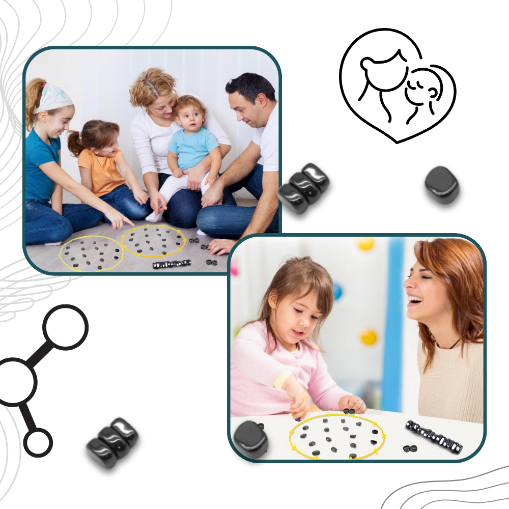 Jeu d'échecs magnétique amusant et stratégique