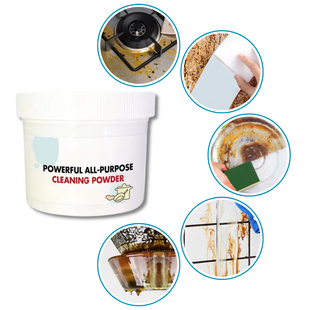Poudre nettoyante douce tout usage