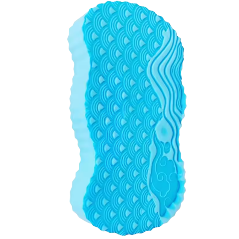 Éponge de bain exfoliante douce