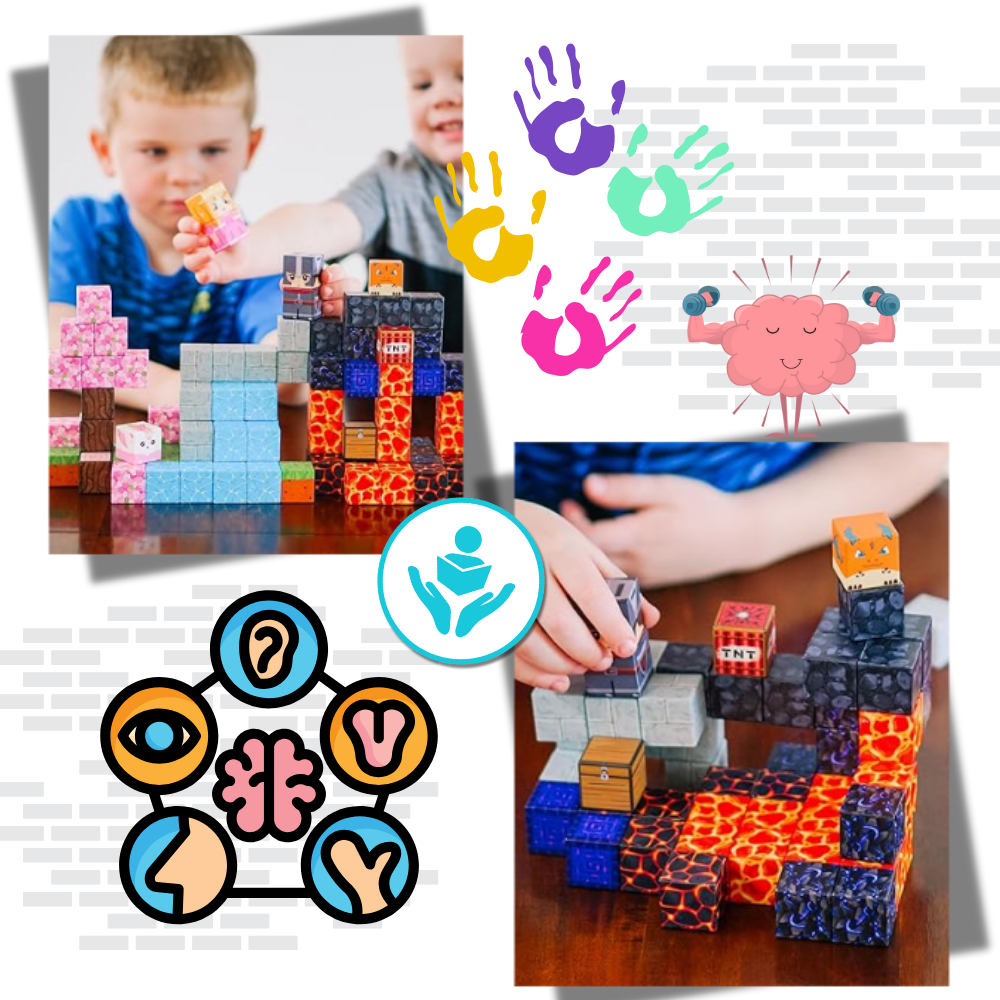 Blocs magnétiques Minecraft