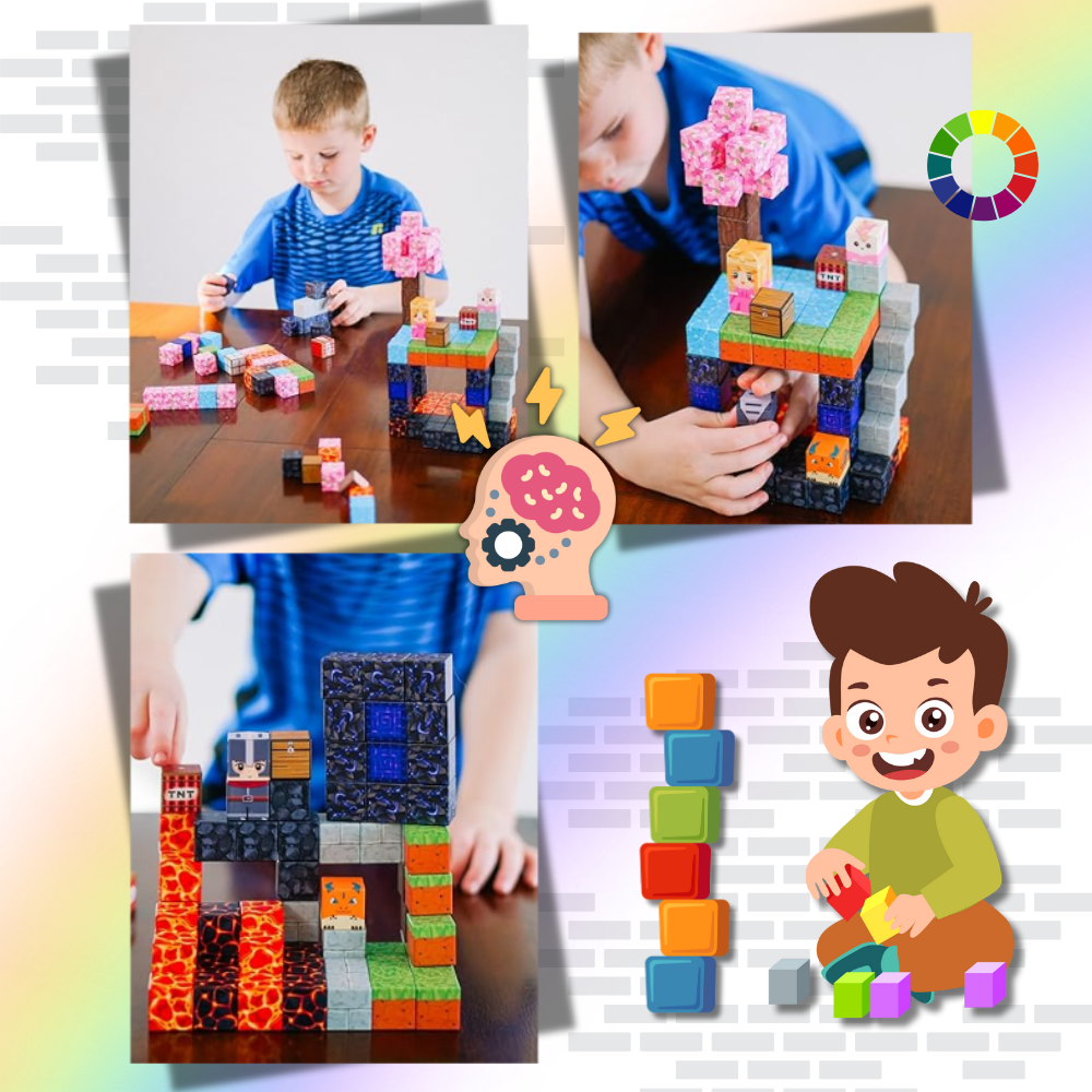 Blocs magnétiques Minecraft