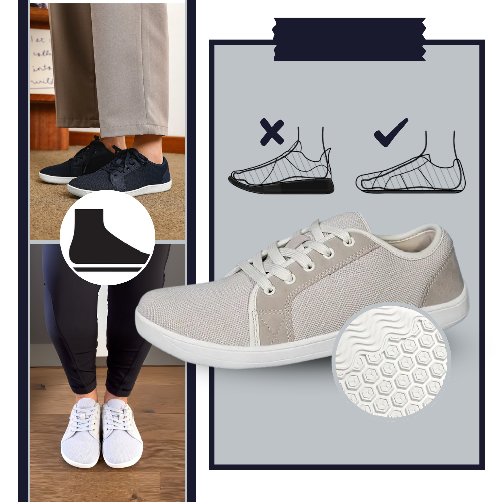 Chaussures de marche larges et confortables