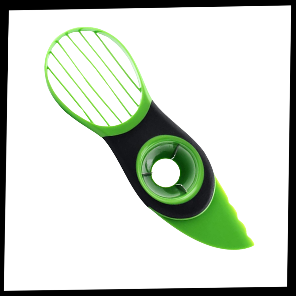 Outil ergonomique multifonctionnel pour couper les avocats