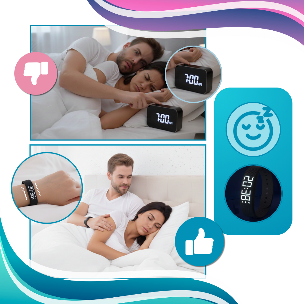 Réveil Bracelet silencieux